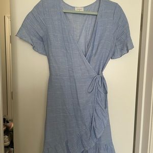 Blue sundress from Nordstrom. Size Large. Worn once